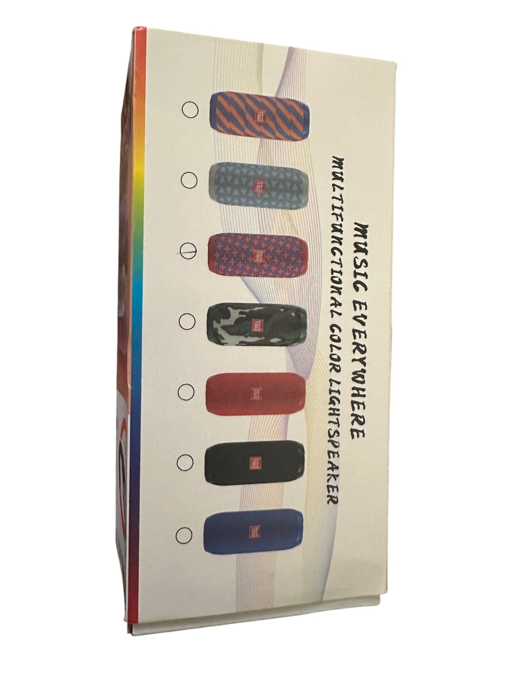T&G Black Portable Bluetooth Speaker TG-117 Style - Picture 2 of 2